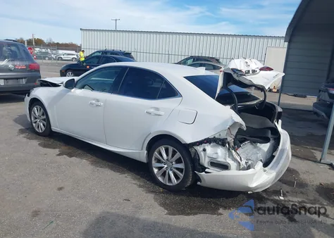 2014 Lexus Is 250 из США, поврежденный, VIN JTHBF1D25E5009617